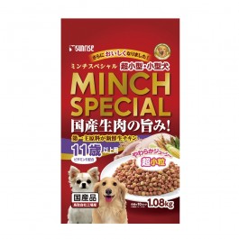 Sunrise Minch Special Semi-Moist Senior 11+ Small Breed Dog Food Chicken & Seafood Fish 1.08kg (919336)