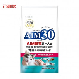 AIM30 Kidney Health Food for Adult Cats Neutered & Spayed 1.2kg (943683) NEW