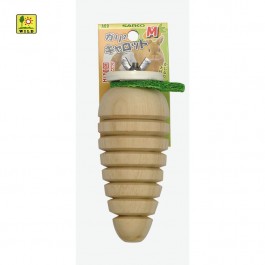 Wild Sanko Carrot Shaped Wood Chew for Small Animals, Medium (A09)