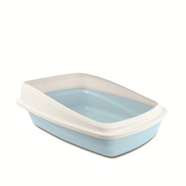 Catit Cat Pan with Removable Rim Blue & Cool Grey Large (36623)