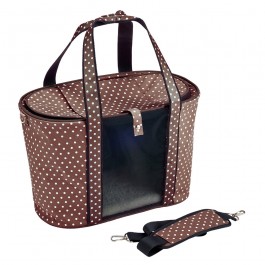 Marukan Soft Carrier for Cats, Brown (CT359)