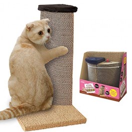 Marukan Cat Scratching Cardboard Corner Tower (CT413)