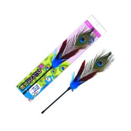 Marukan Cat Teaser Peacock Feather (CT435)