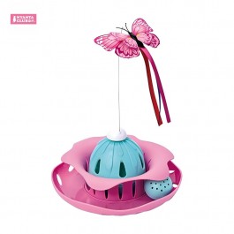 Marukan Auto Spinning Butterfly with Ball Toys for Cats (CT647) NEW