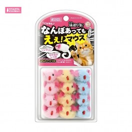 Marukan Mouse Toy for Cats 12pc (CT664) NEW