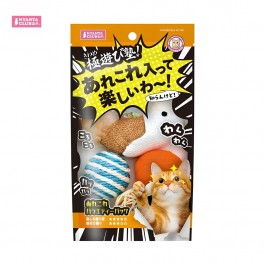 Marukan Assorted Toys for Cats, Type 1 (CT665) NEW