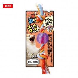 Marukan Ball-shaped Rope Toy for Dogs (DA610) NEW