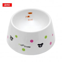 Marukan Easy Meal Ceramic Dish for Dog & Cat, Small (DP247)