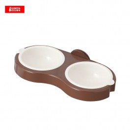 Marukan Twin Hanging Style Bowl for Dog (DP854)