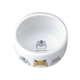 Marukan Porcelain Hamster Bowl with Hood (ES17)