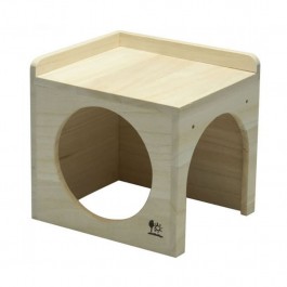 Wild Sanko Wooden Cube House for Rabbits (H18)