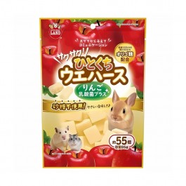 Marukan Apple Bite Size Wafer with LAB for Small Animals 85g (ML473)