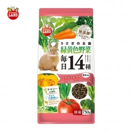 Marukan 14 kinds Veggies & Hairball Care for Rabbits 750g (ML524) NEW