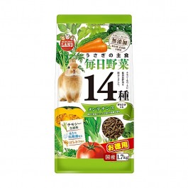 Marukan Main Food 14 Veggies Maintenance for Rabbit 1.7kg (ML525)