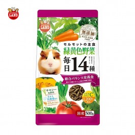 Marukan 14 Veggies Main Food for Guinea Pigs 500g (ML527)