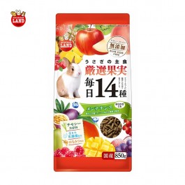 Marukan Main Food 14 Fruits Maintenance for Rabbit 850g (ML528) NEW