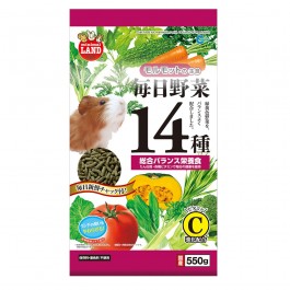 Marukan Diet Food for Guinea Pig 14 Kinds of Vegetables 550g (ML61)