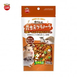Marukan Granola Cereal Mixed & Milllworm for Small Animals 50g (ML611) NEW