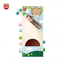 Marukan Carnival Wooden Bouldering House for Hamster (ML634) NEW