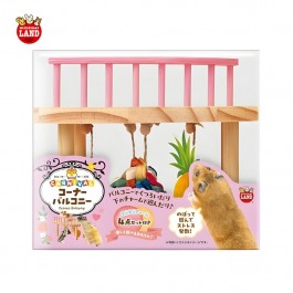 Marukan Carnival Playground Wooden Corner Balcony for Hamster (ML640) NEW