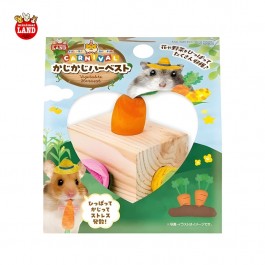 Marukan Carnival Nibbling Wooden Block for Hamster (ML641) NEW