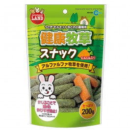 Marukan Hay & Carrot Snack for Small Animals 200g (MR928)