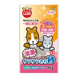 Marukan Antibacterial Smooth Bath Sand for Hamster 1kg (MR965)
