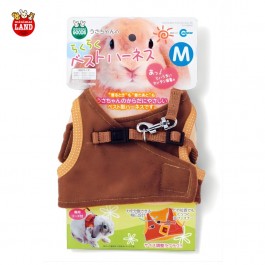 Marukan Rabbit Vest Harness Brown, Medium (MW41)