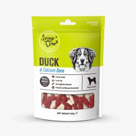 Jerky Time Duck & Calcium Bone for Dogs 80g (JT820437)